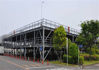 Prefabrykowana dwupiętrowa struktura parkingu, lekka stalowa konstrukcja garażu