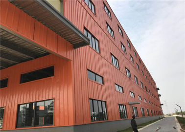 H Beam Multi Storey Steel Workshop Buildings Pre Engineered Labour Saving