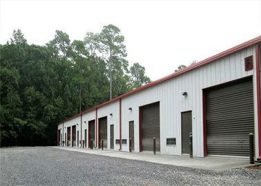 kolor blachy stalowej Łatwe stalowe budynki garażowe