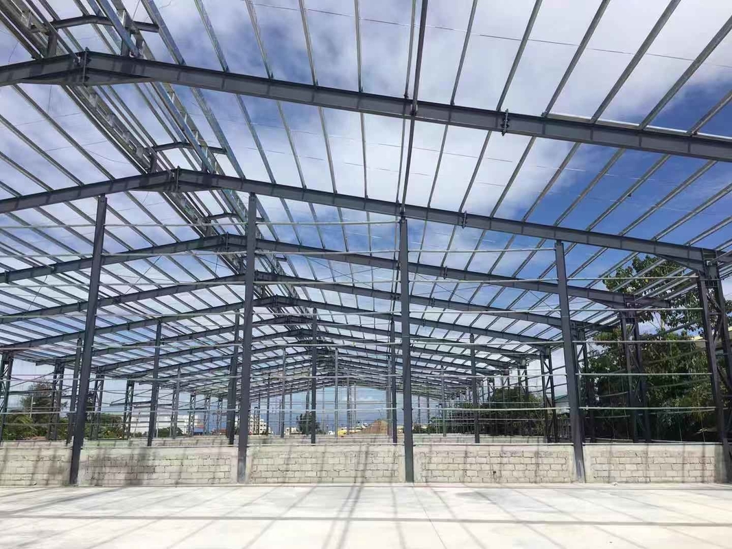Zoptymalizowana przestrzeń Izolacja EPS magazynu konstrukcji stalowej Q345 dla optymalnej pojemności magazynowej