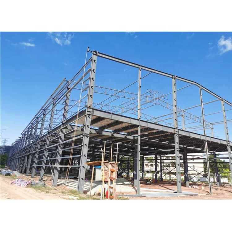Q235 i Q345 Standardowy warsztat stalowy Panel kanapkowy Budowa stalowa