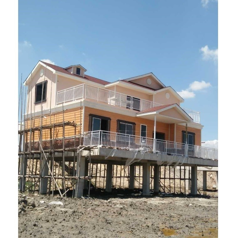 CHINA HOT SELLING STEEL STRUCTURE PREFAB RESORT Cottage GARDEN KIT KABINA MINI Mały dom z ramką