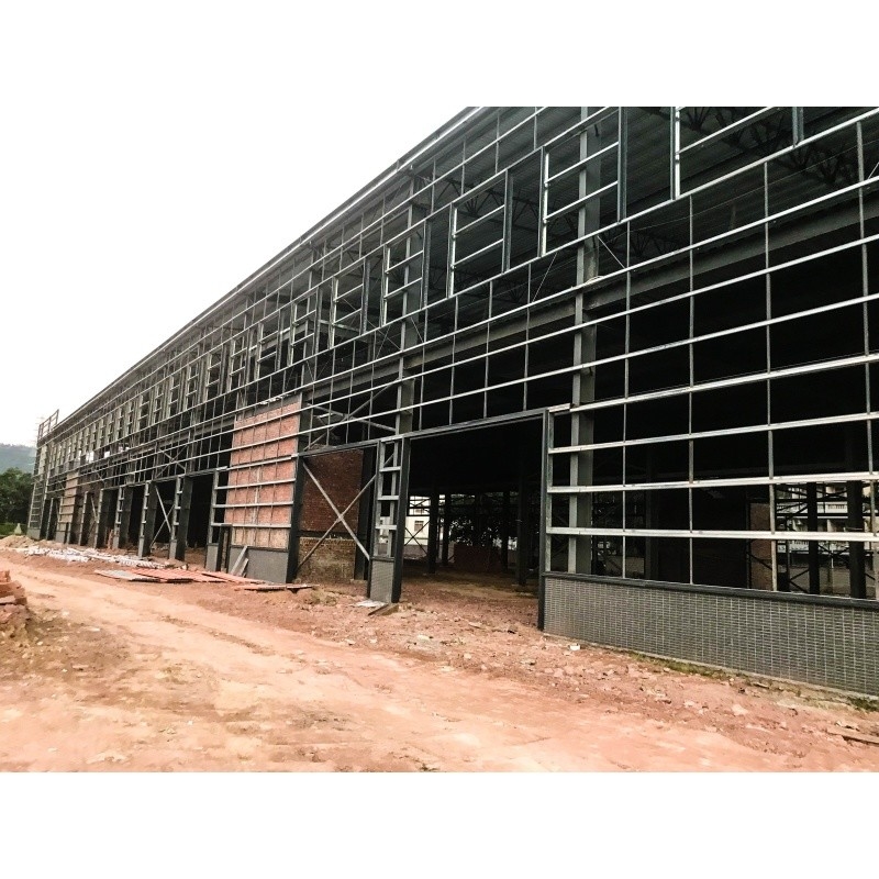 Galwanizowane zakłady produkcji metalu z konstrukcją stalową