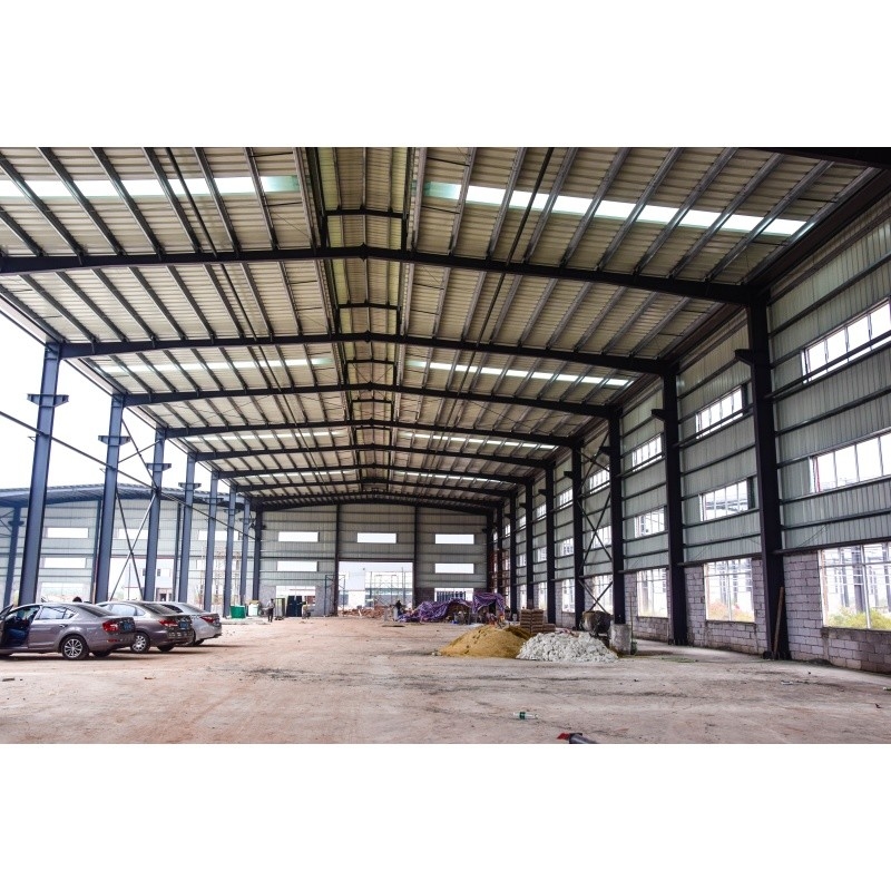 Q345 Galwanizowany fabryczny materiał prefabrykowany konstrukcja stalowa dla fabryki budynków stalowych