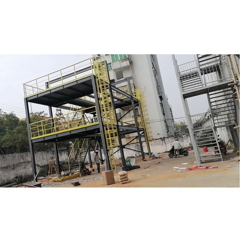 Struktura stalowa Mezzanine Podłoga Skład Wewnętrzna platforma stalowa Mezzanine do magazynu