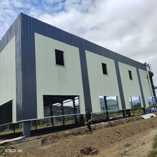 Nowy typ prefabrykowanych budynków konstrukcji stalowych budownictwa fabryki prefabrykowanych