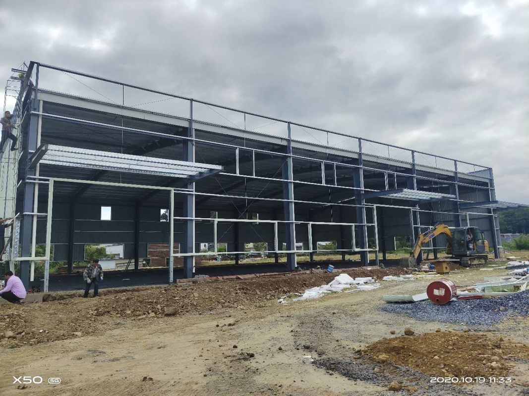 Nowy typ prefabrykowanych budynków konstrukcji stalowych budownictwa fabryki prefabrykowanych