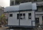 Zakrzywiony dachowy panel kanapowy Prefabrykowany stalowy dom / metalowy szkieletowy dom z podstawą
